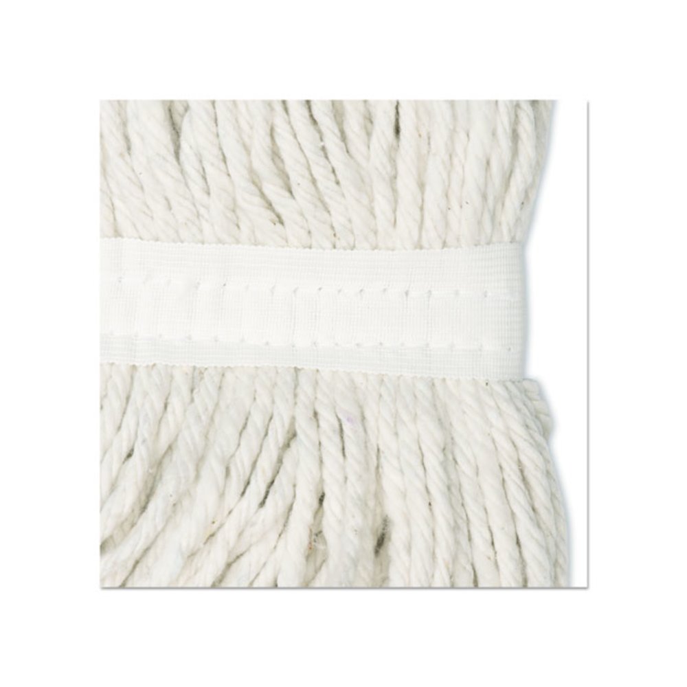 Cut-End Wet Mop Head, Rayon, #20, White, 12/Carton. Picture 9