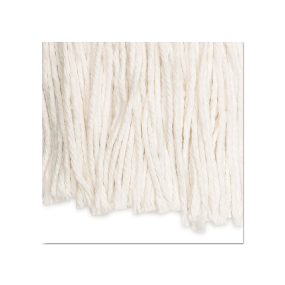 Cut-End Wet Mop Head, Rayon, #20, White, 12/Carton. Picture 8