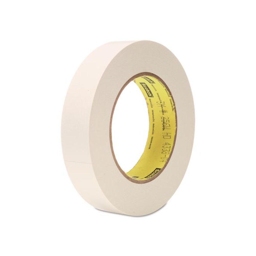 Printable Flatback Paper Tape, 3" Core, 1" x 60 yds, White. Picture 1