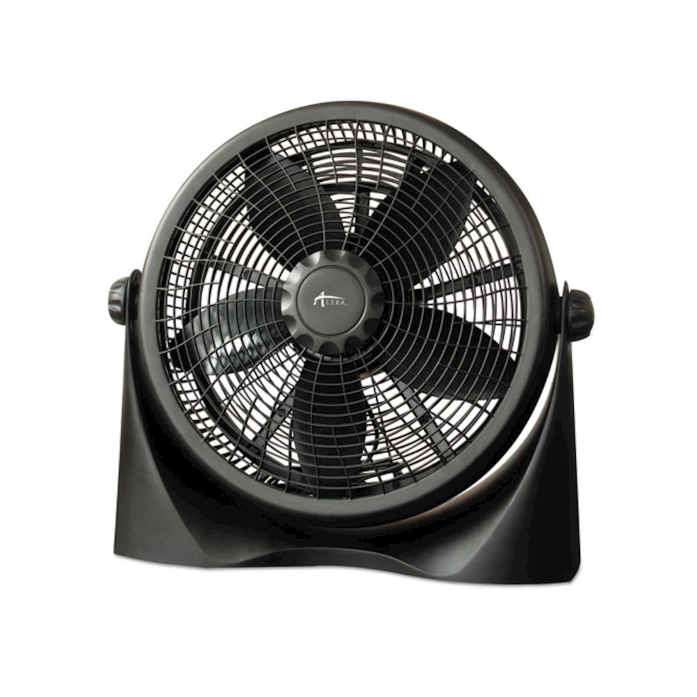 16" Super-Circulation 3-Speed Tilt Fan, Plastic, Black. Picture 1