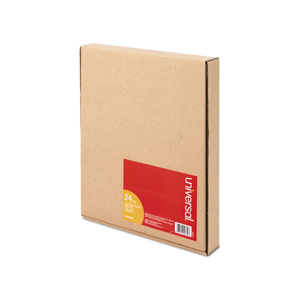 Insertable Tab Index, 8-Tab, 11 x 8.5, Buff, Assorted Tabs, 24 Sets. Picture 5