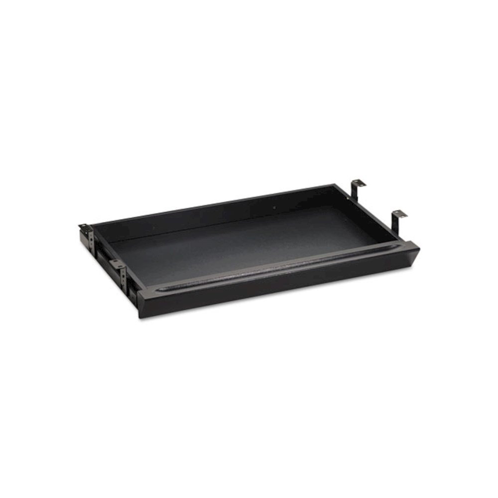 Universal Pencil Drawer Accessory, Metal/Wood, 26.38w x 15.88d x 2.75h, Black. Picture 3