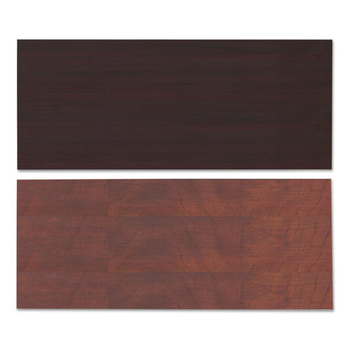 Reversible Laminate Table Top, Rectangular, 71.5 x 29.5, Medium Cherry/Mahogany. Picture 2