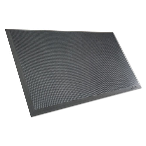 Alera AdaptivErgo Anti-Fatigue Mat, 19.4 x 33.2, Black. Picture 2