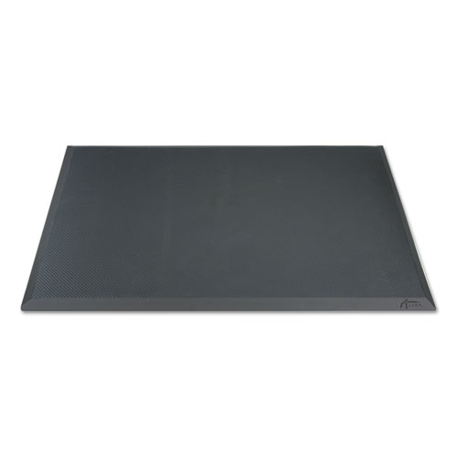 Alera AdaptivErgo Anti-Fatigue Mat, 19.4 x 33.2, Black. Picture 1