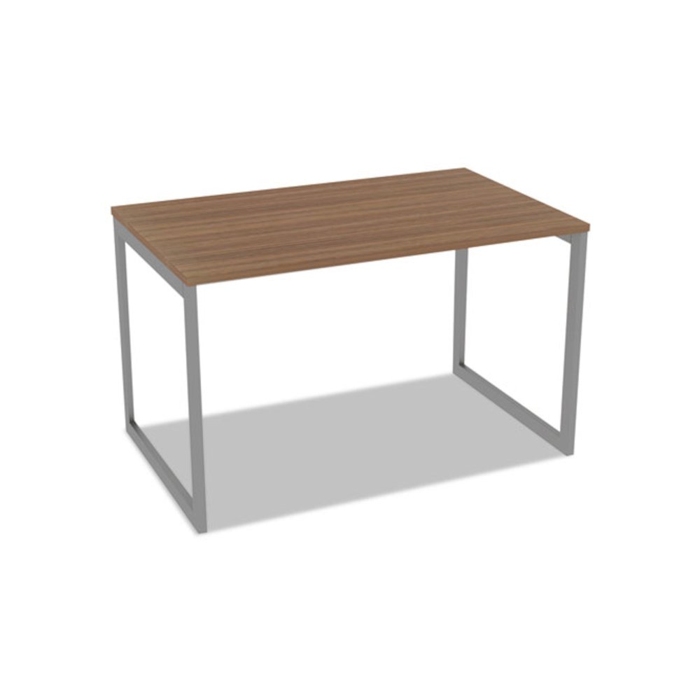 Alera Open Office Desk Series Adjustable O-Leg Desk Base, 47.25 to 70.78w x 29.5d x 28.5h, Silver. Picture 7