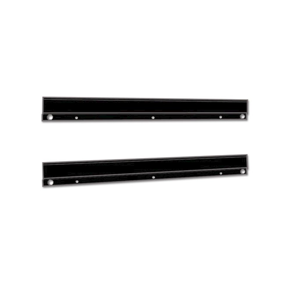 E-Z Stor Steel Project Centers, Wall Mount Bracket Set, Black. Picture 1