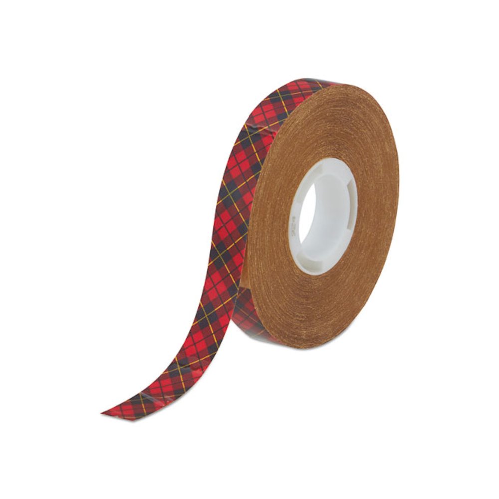 ATG Adhesive Transfer Tape, Permanent, Holds Up to 0.5 lb, 0.5" x 36 yd, Clear. Picture 3