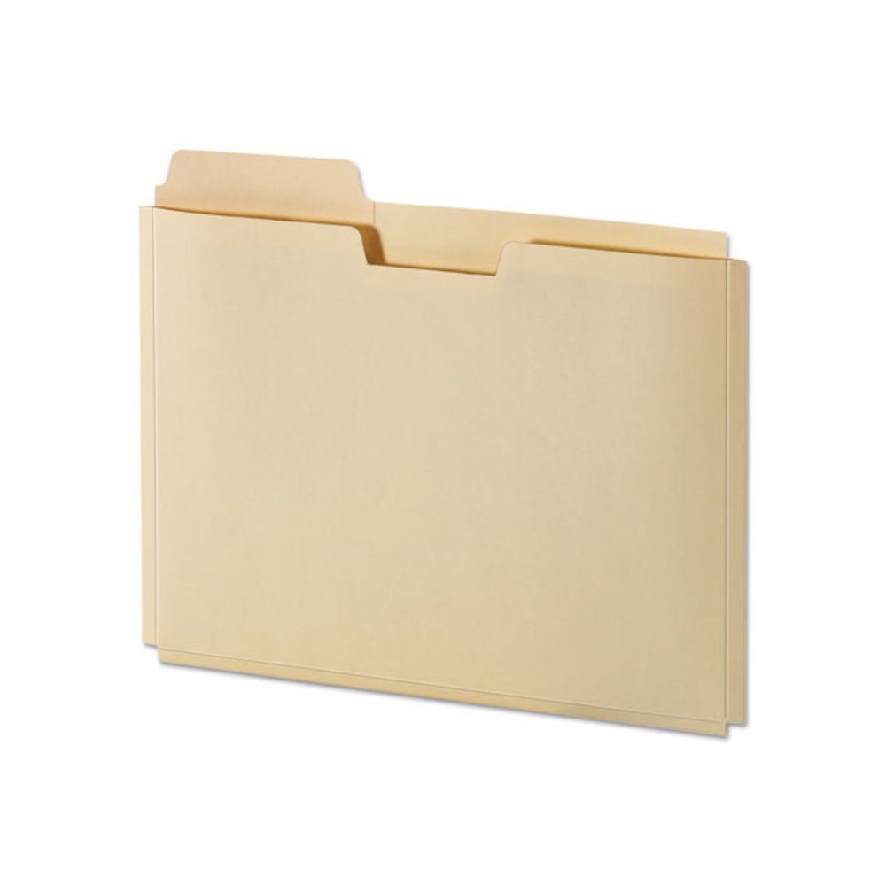 File Folder Pocket, 0.75" Expansion, Letter Size, Manila, 10/Pack. Picture 1