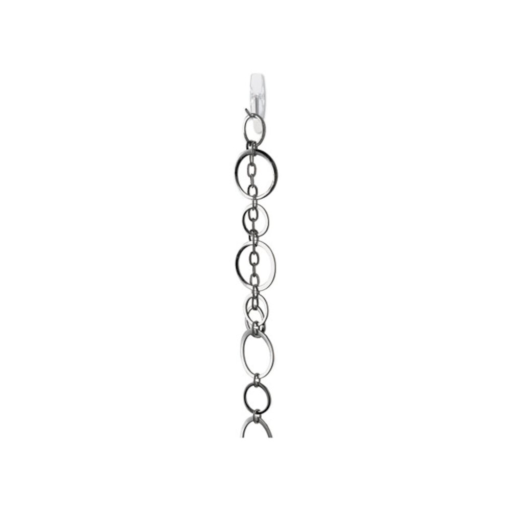 Medium Clear Wire Hooks, Metal Wire, Silver/Clear, Supports 2 lb, 6/Pack. Picture 7