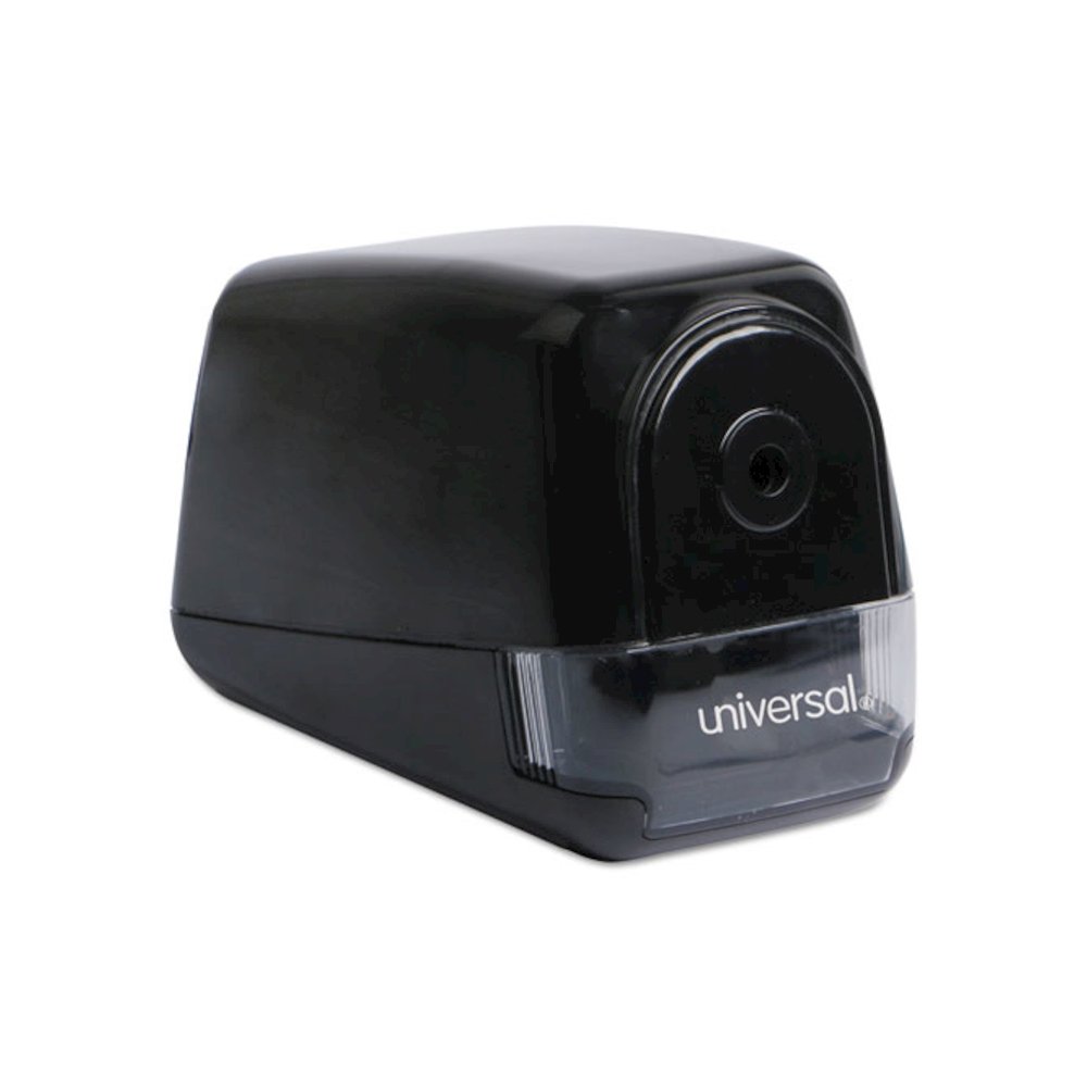 Electric Pencil Sharpener, AC-Powered, 3.13 x 5.75 x 4, Black. Picture 1