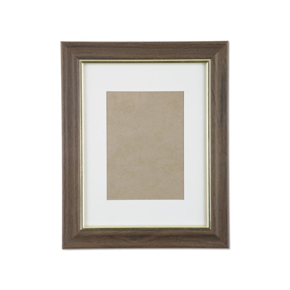 7105000528698, SKILCRAFT Walnut Vinyl Frames, Certificate/Photo, 8 x 10, 12/Carton. Picture 1
