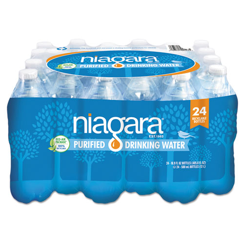 Purified Drinking Water, 16.9 oz Bottle, 24/Pack, 2016/Pallet. Picture 2