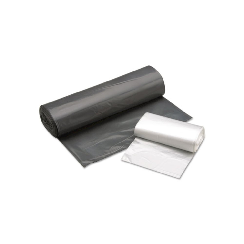8105015171377, SKILCRAFT Trash Can Liner - Linear Low-Density, 33 gal, 0.7 mil, 33" x 39", Gray, Perforated Roll, 250/Carton. Picture 1