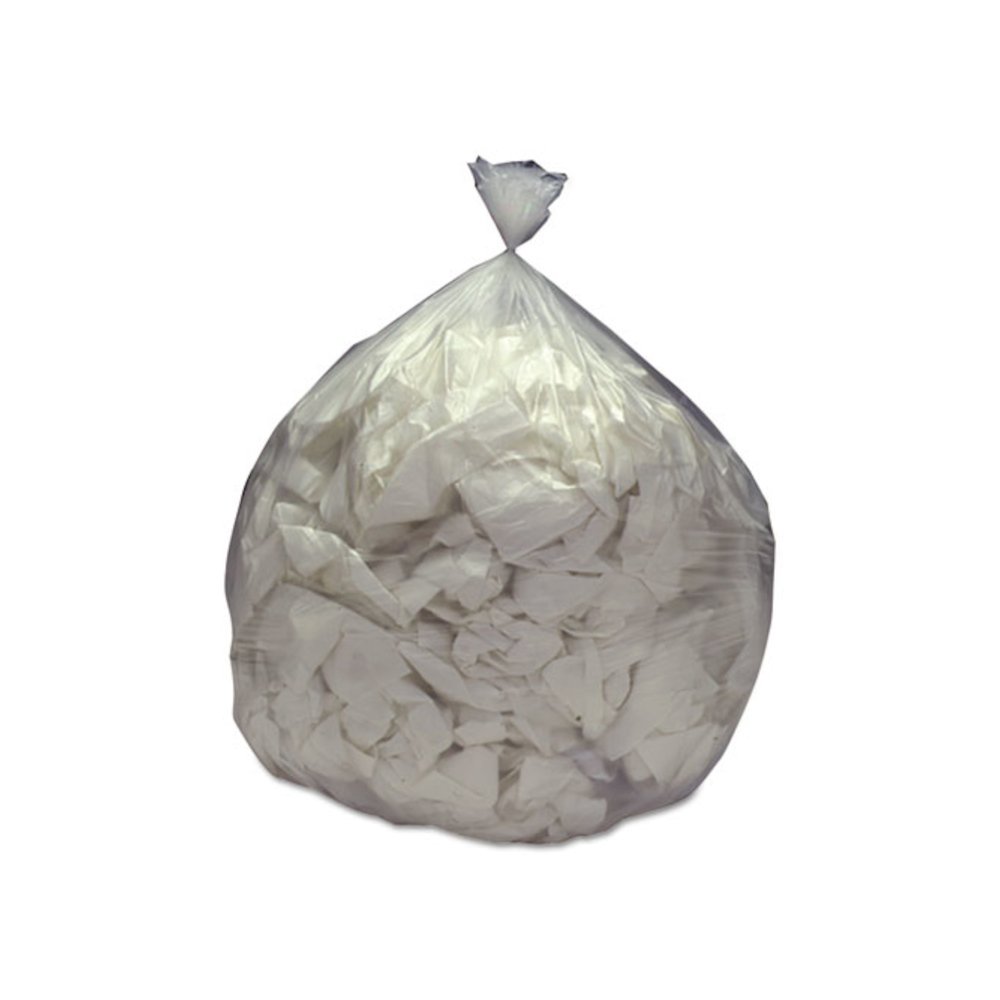 8105005798451, SKILCRAFT Maximum Performance Trash Can Liner, 25 lbs, 0.5 mil, 36" x 38", Clear, 100/Carton. Picture 1