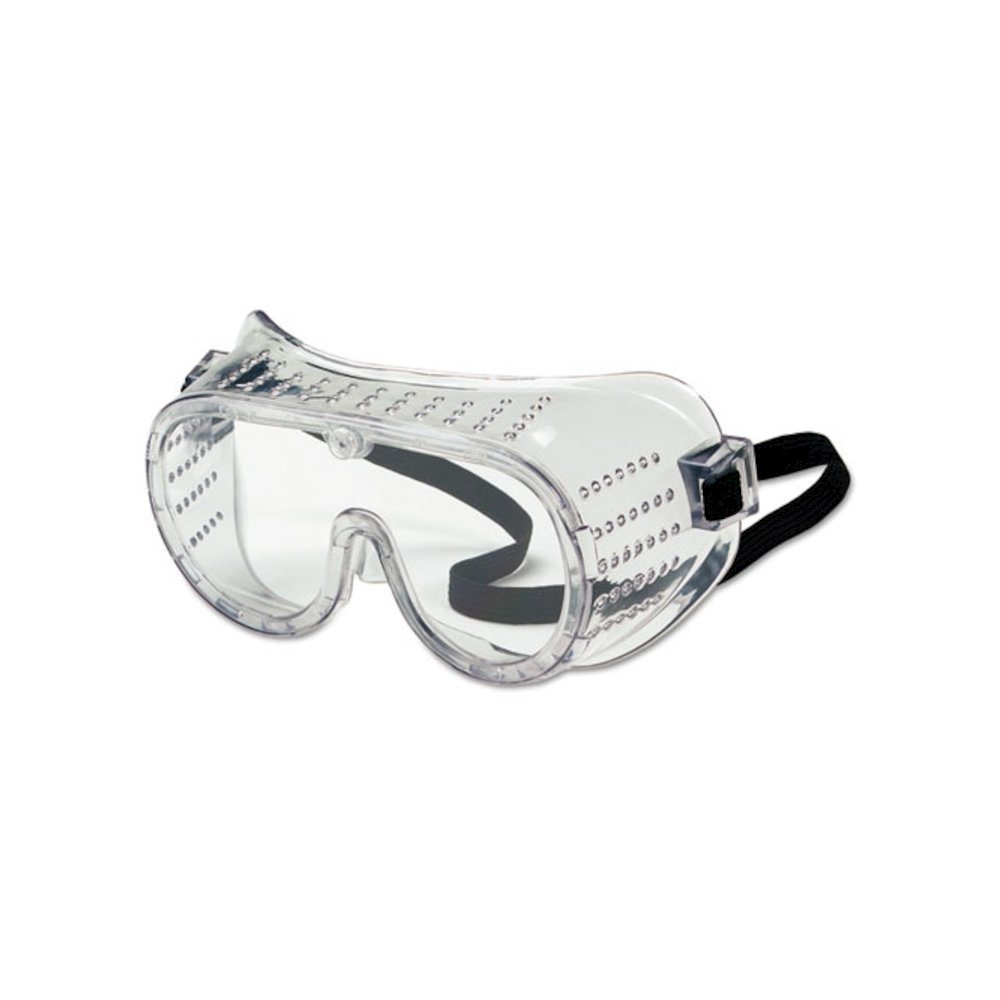 Basic Impact Goggles, Direct Venting, OTG, Clear Lens, Clear Frame, 36/Box. Picture 1