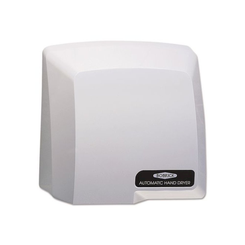 CompactDryer Automatic Hand Dryer, 115 V, 10.18 x 5.18 x 10.93, Gray. Picture 1