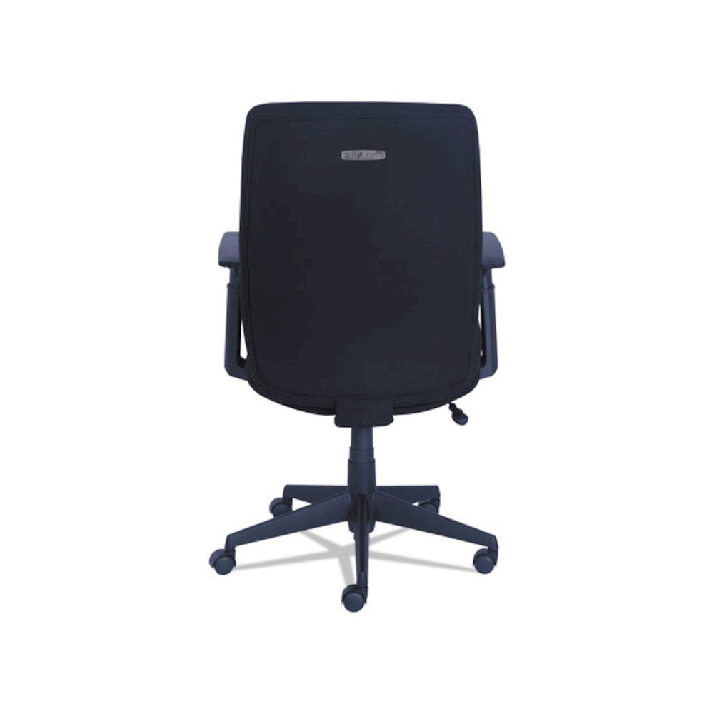 Baldwyn Series Mid Back Task Chair, Supports Up to 275 lb, 19" to 22" Seat Height, Black. Picture 4