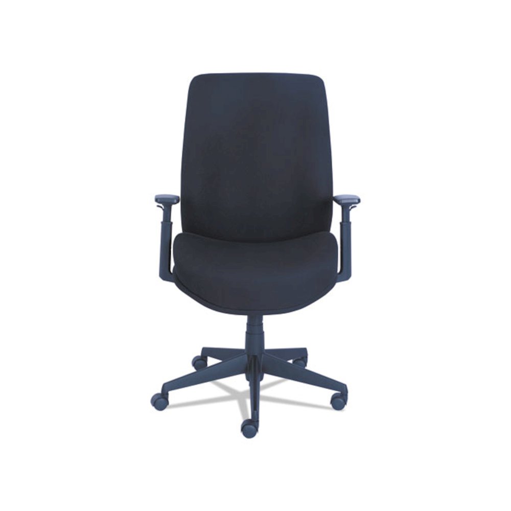 Baldwyn Series Mid Back Task Chair, Supports Up to 275 lb, 19" to 22" Seat Height, Black. Picture 2