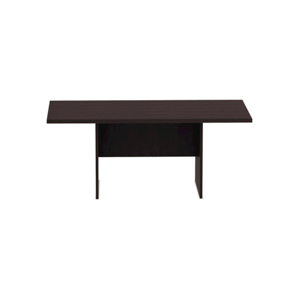 Alera Valencia Series Conference Table, Rectangular, 70.88w x 41.38d x 29.5h, Espresso. Picture 3