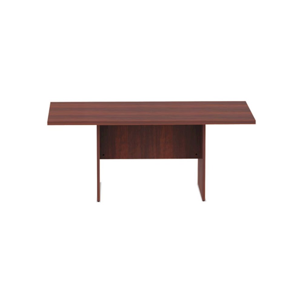 Alera Valencia Series Conference Table, Rectangular, 70.88w x 41.38d x 29.5h, Medium Cherry. Picture 3