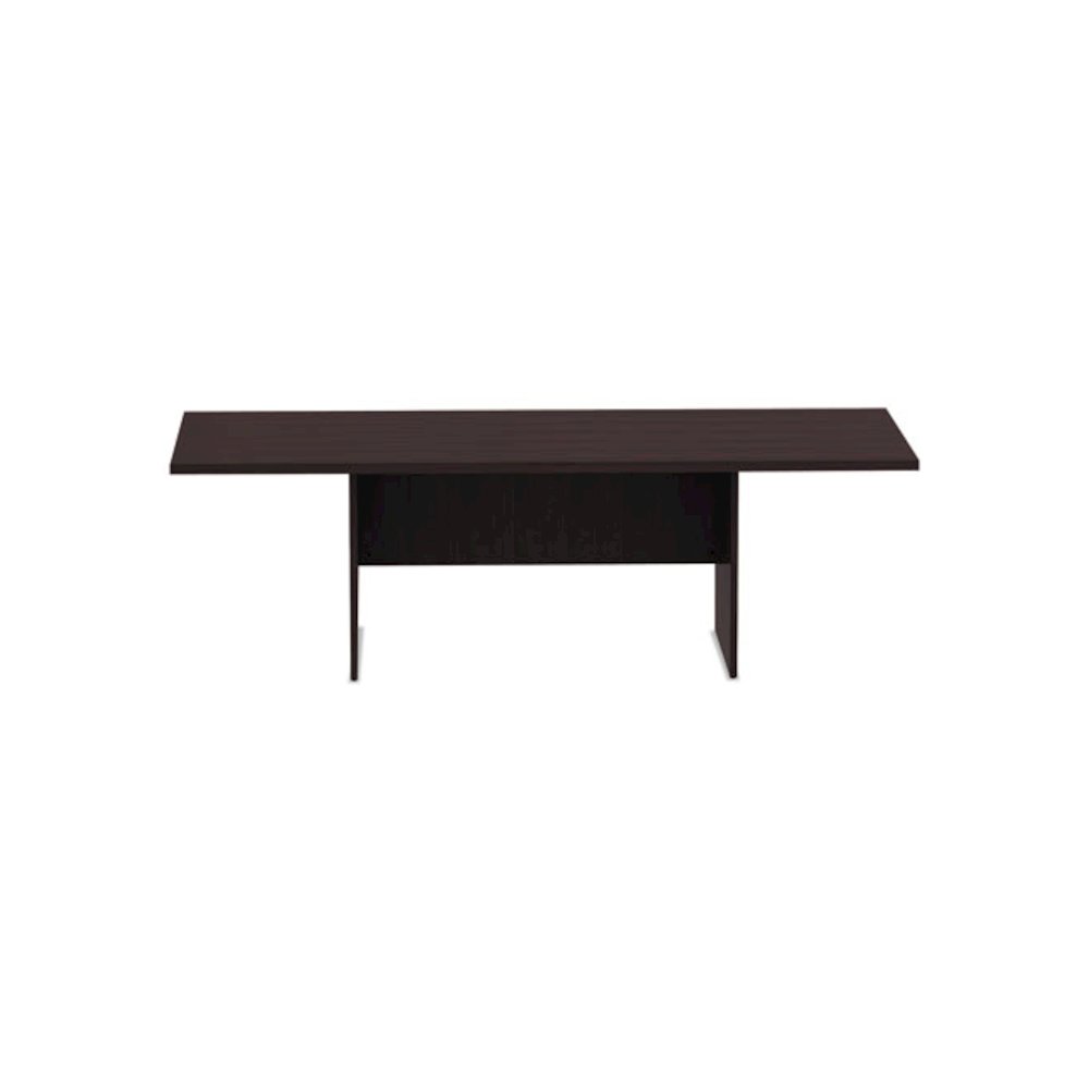 Alera Valencia Series Conference Table, Rectangular, 94.5w x 41.38d x 29.5h, Espresso. Picture 2