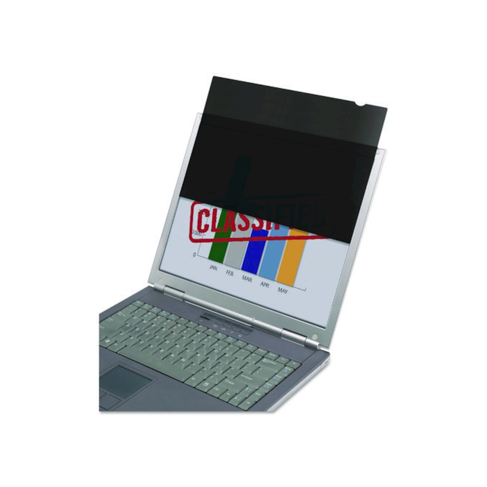 7045015708897, SKILCRAFT Shield Privacy Filter for 24" Widescreen Flat Panel Monitor/Laptop, 16:10 Aspect Ratio. Picture 1