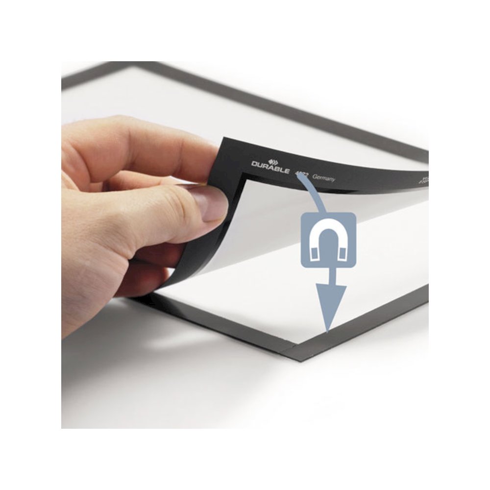 DURAFRAME Sign Holder, 11 x 17, Silver, 2/Pack. Picture 5