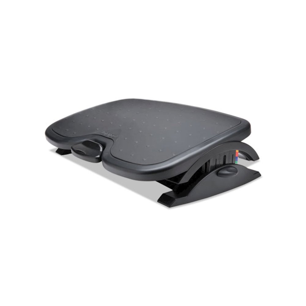SoleMate Plus Adjustable Footrest with SmartFit System, 21.9w x 3.7d x 14.2h, Black. Picture 2