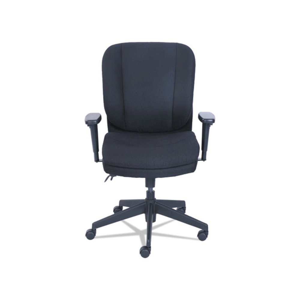 Cosset Ergonomic Task Chair, Supports Up to 275 lb, 19.5" to 22.5" Seat Height, Black. Picture 4