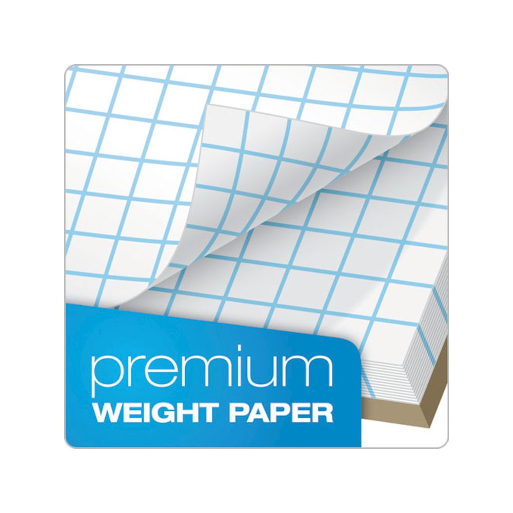 Quadrille Pads, Quadrille Rule, (50) White 8.5 x 11 Sheets. Picture 4