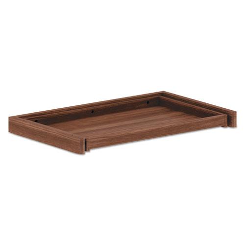 Alera Valencia II Series Center Drawer, Laminate, 24.5w x 15d x 2h, Modern Walnut. Picture 3