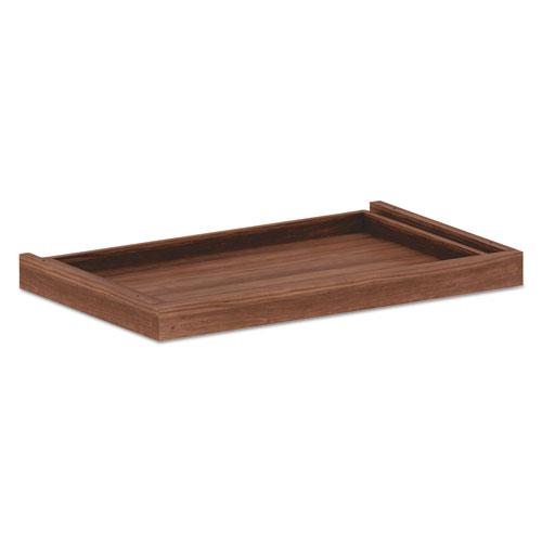 Alera Valencia II Series Center Drawer, Laminate, 24.5w x 15d x 2h, Modern Walnut. Picture 1