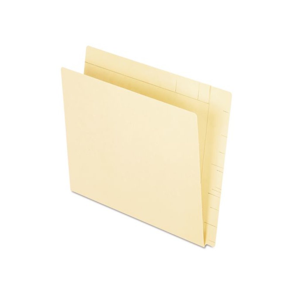 Manila Conversion Folders, Straight Tabs, Letter Size, 0.75" Expansion, Manila, 100/Box. Picture 1