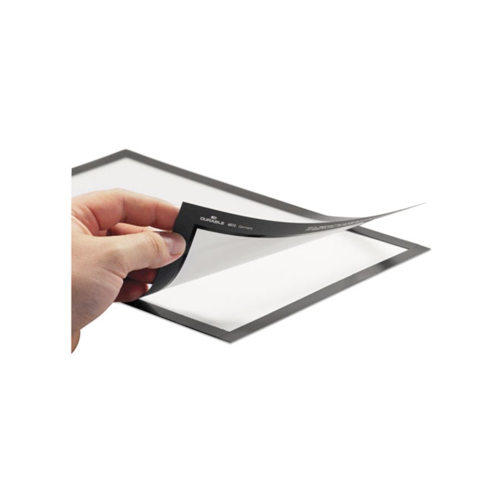 DURAFRAME Sign Holder, 11 x 17, Silver, 2/Pack. Picture 4