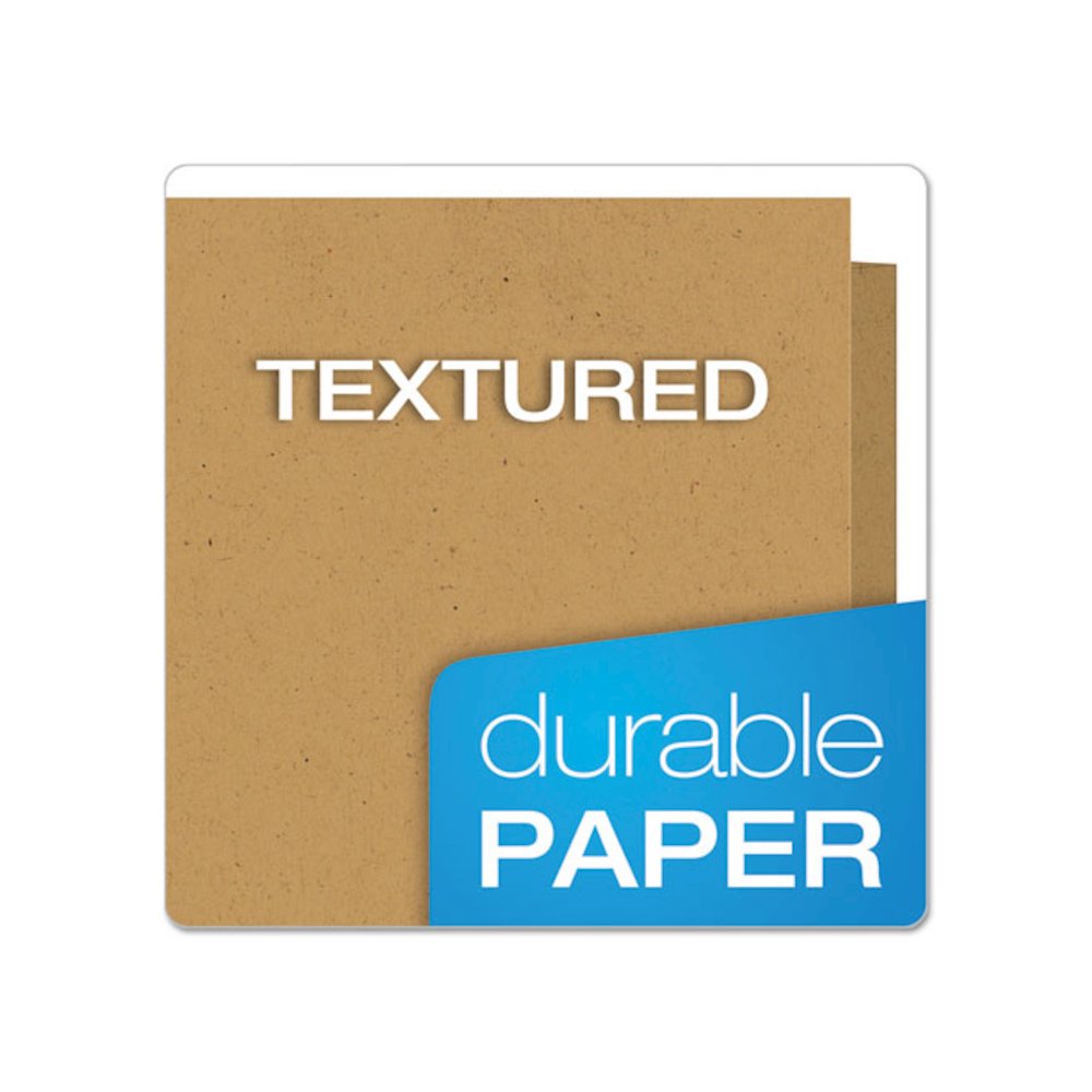 Earthwise by Oxford 100% Recycled Twin-Pocket Folder, Accommodates (100) 11 x 8.5 Sheets, Assorted Colors, 25/Box. Picture 5
