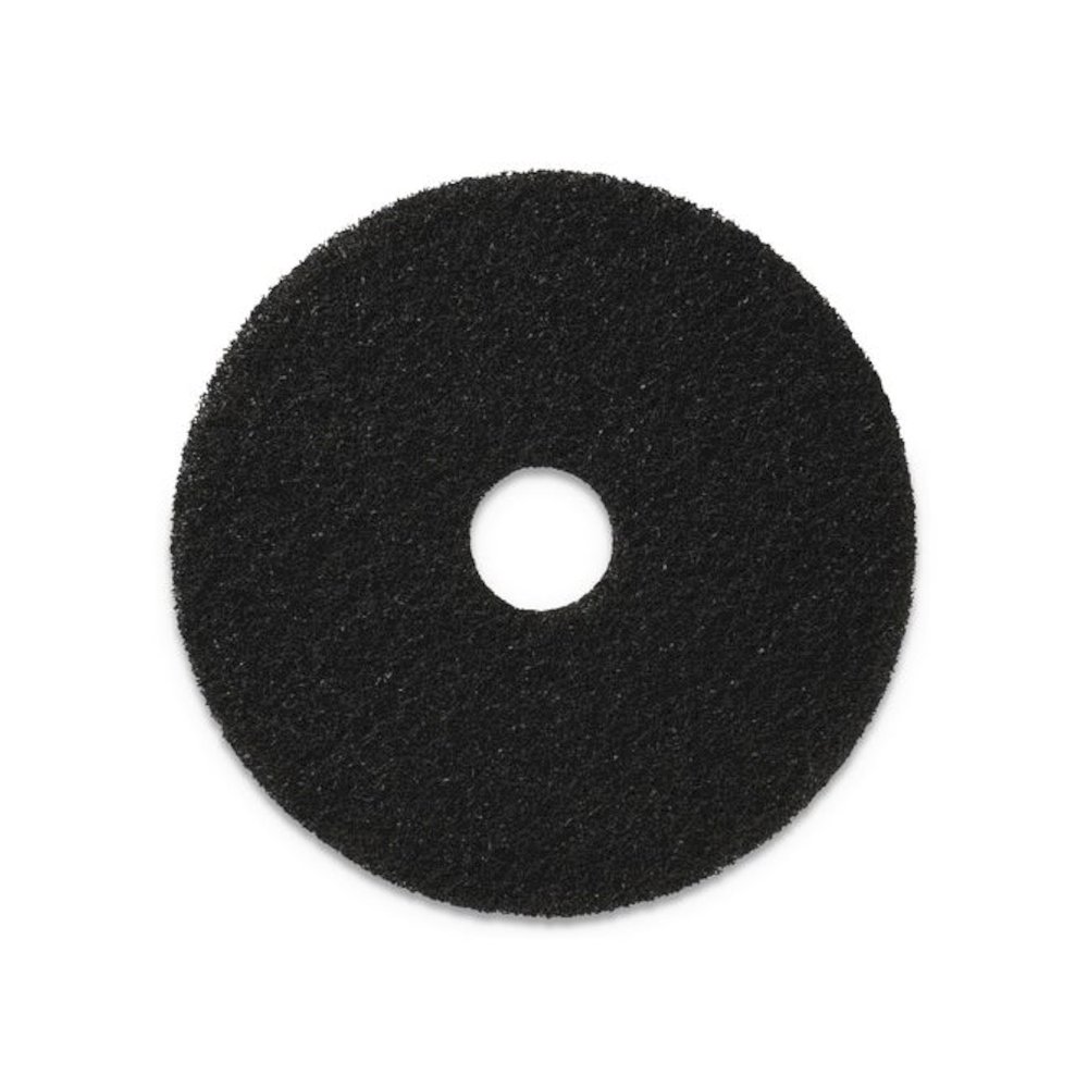 Stripping Pad, 13" Diameter, Black, 5/Carton. Picture 2