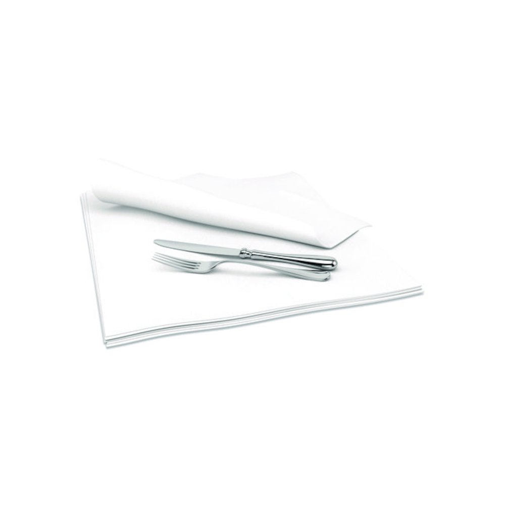 Select Dinner Napkins, 1-Ply, 15 x 15, White, 1,000/Carton. Picture 3
