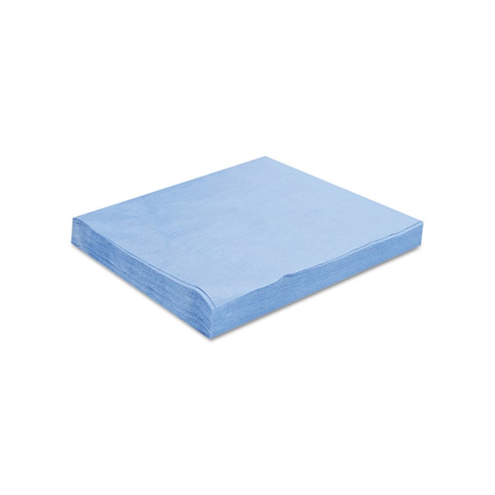 DuPont Sontara EC Engineered Cloths, 12 x 12, Blue, 100/Pack, 10 Packs/Carton. Picture 1