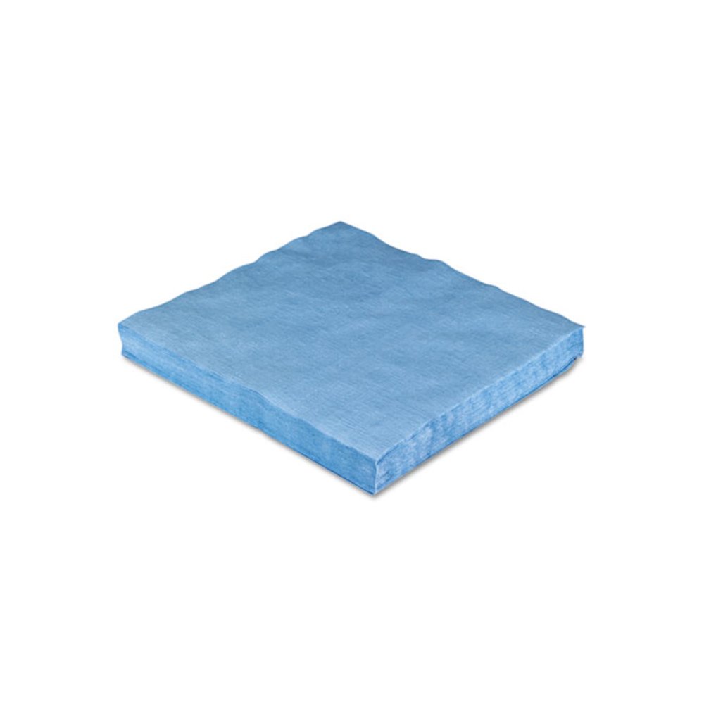 DuPont Sontara EC Engineered Cloths, 12 x 12, Blue, 100/Pack, 10 Packs/Carton. Picture 5