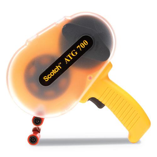 Adhesive Transfer Tape Applicator, For Rolls Up to 0.5 to x 1,296", Yellow. Picture 1