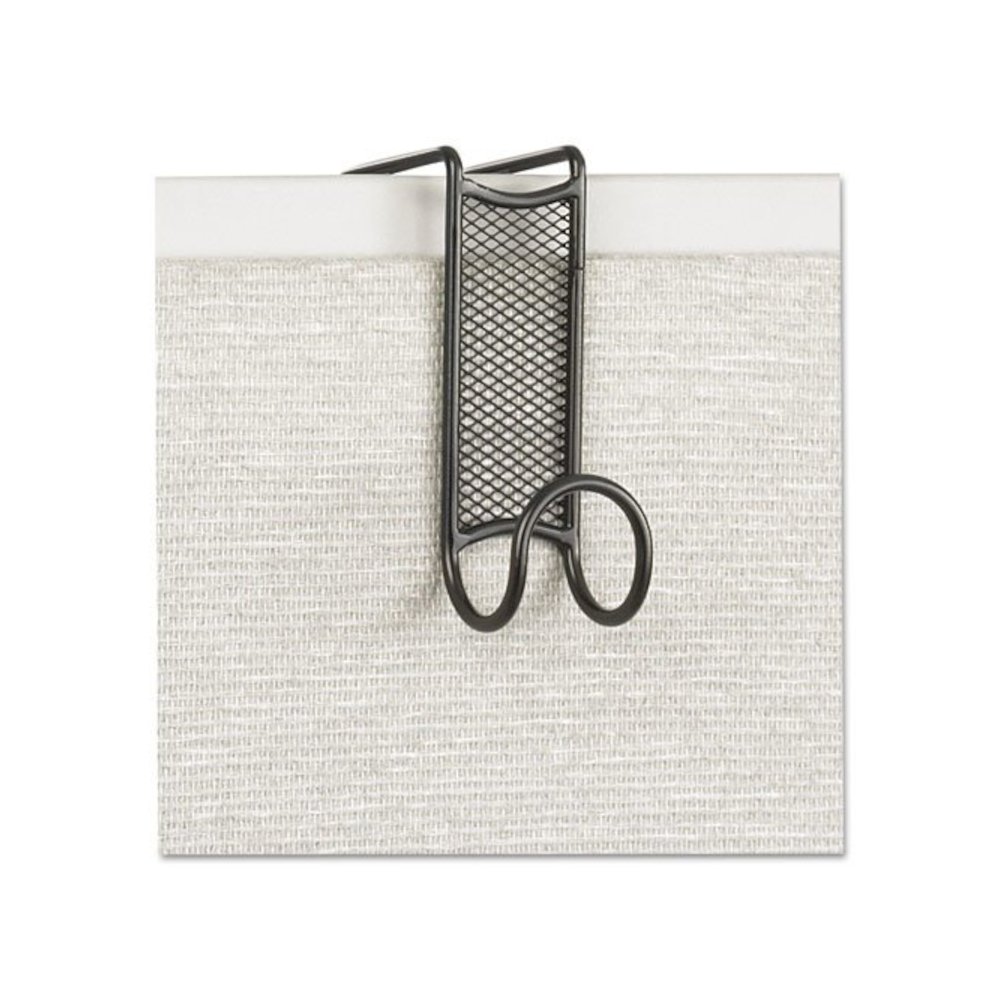 Onyx Panel/Door Coat Hook, Steel, Charcoal. Picture 1