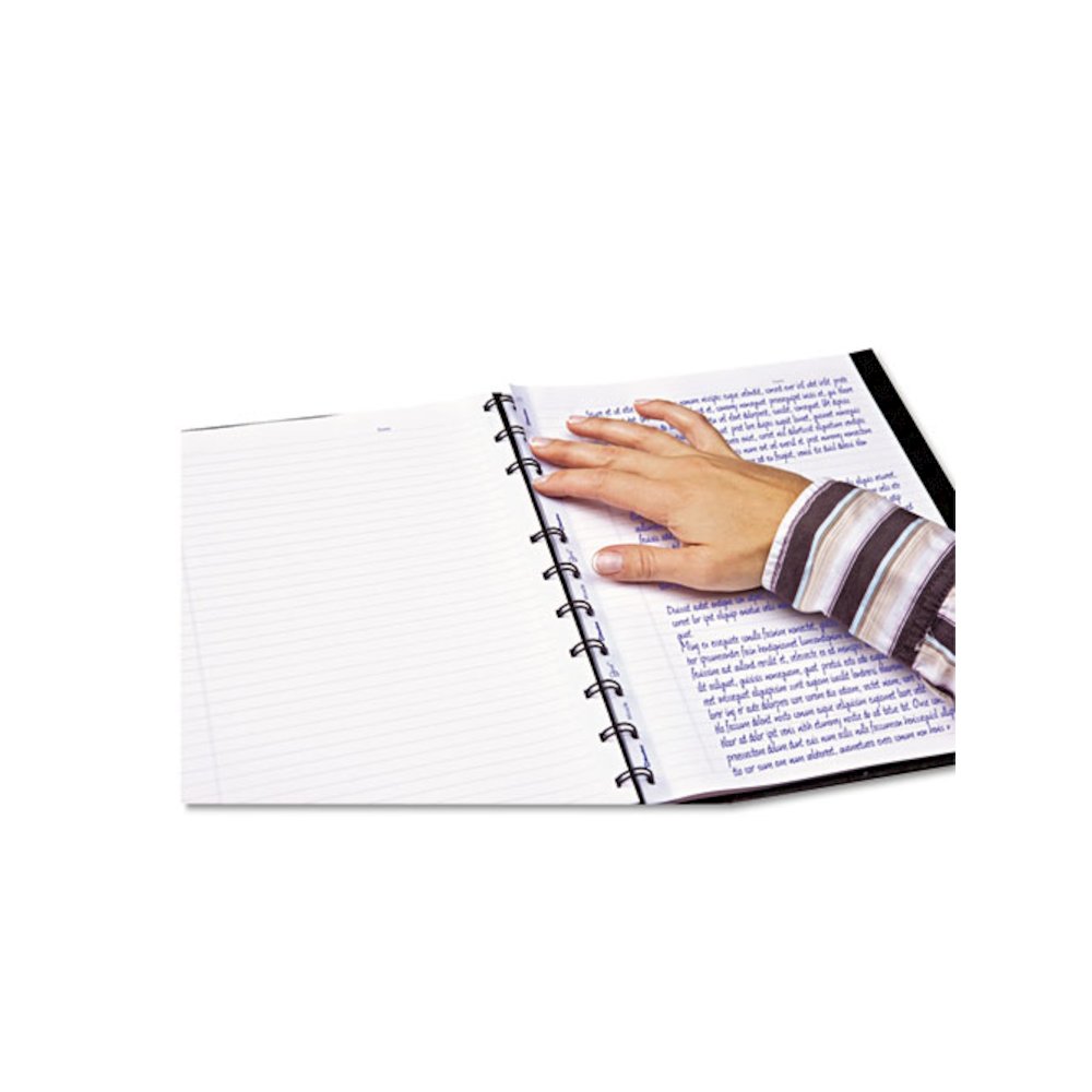 MiracleBind Notebook, 1-Subject, Medium/College Rule, Black Cover, (75) 11 x 9.06 Sheets. Picture 4