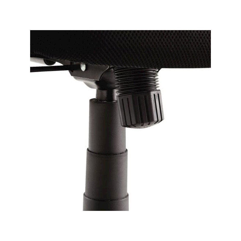 Swivel/Tilt Mesh Task Chair with Adjustable Arms, Supports Up to 250 lb, 17.72" to 22.24" Seat Height, Black. Picture 4