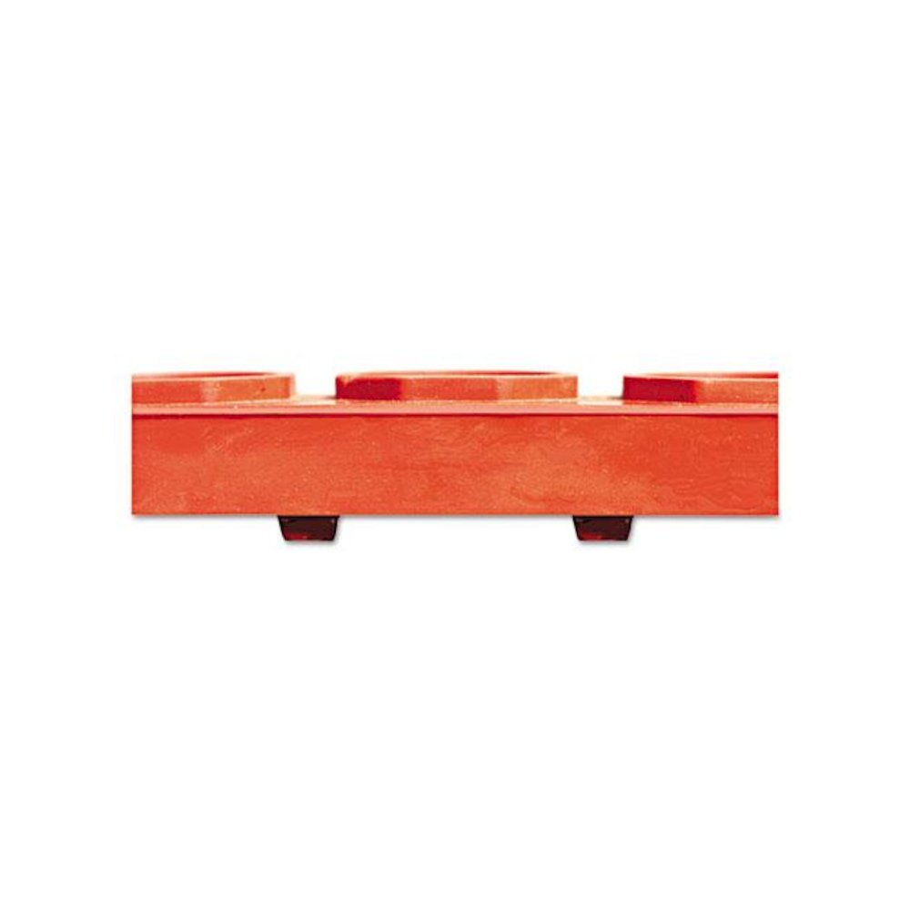Safewalk Heavy-Duty Anti-Fatigue Drainage Mat, 0.88" Thick, 36" x 60", Terra Cotta Raised Rib Perforated Surface. Picture 2