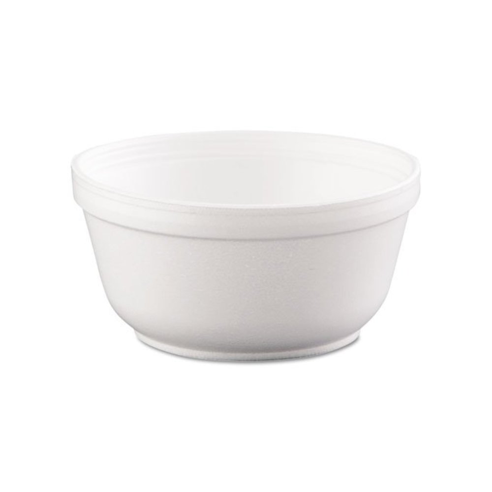 Insulated Foam Bowls, 12 oz, White, 50/Pack, 20 Packs/Carton. Picture 1