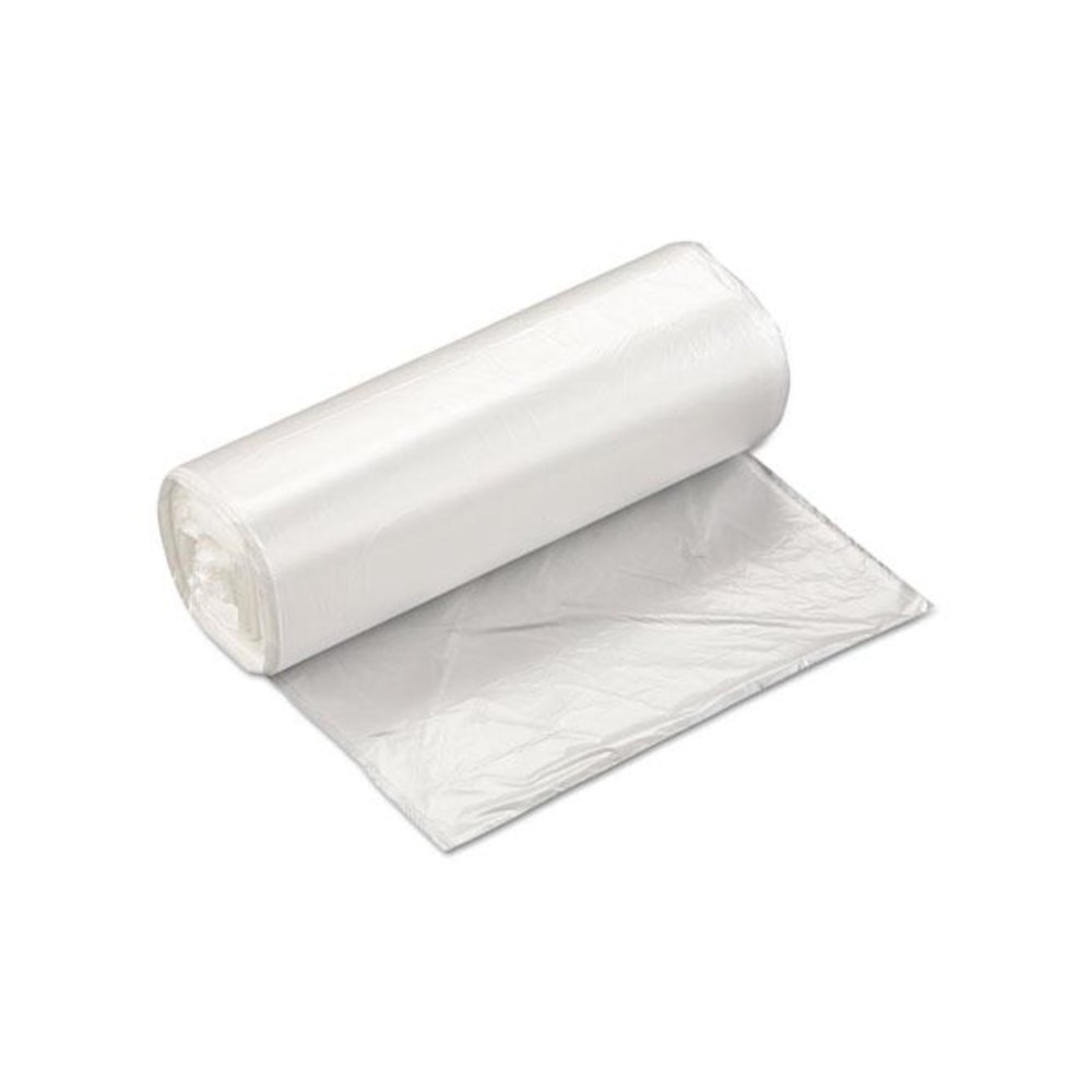 High-Density Commercial Can Liners, 16 gal, 5 mic, 24" x 33", Natural, Perforated Roll, 50 Bags/Roll, 20 Rolls/Carton. Picture 1