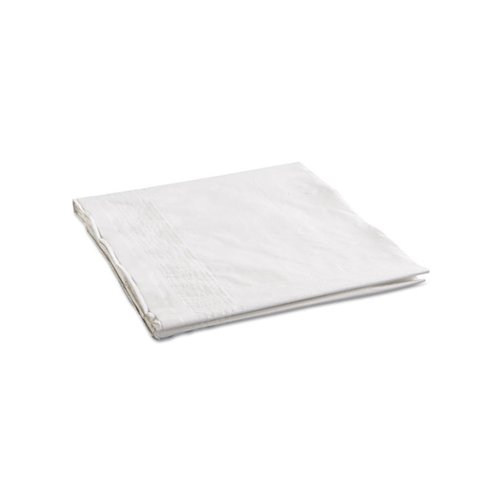 Cellutex Table Covers, Tissue/Polylined, 54" x 108", White, 25/Carton. Picture 2
