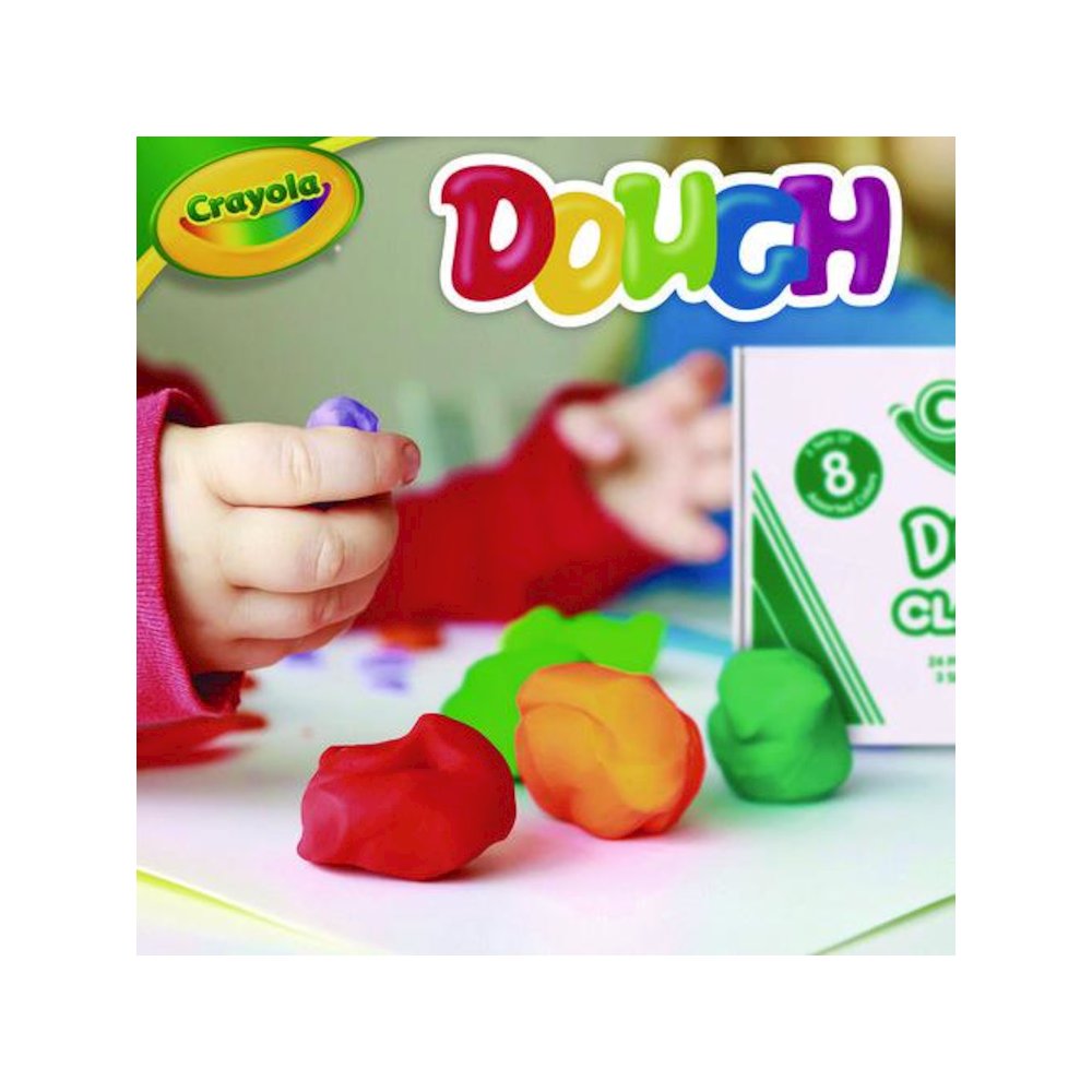 Dough Classpack, 3 oz, 8 Assorted Colors, 24/Pack. Picture 4