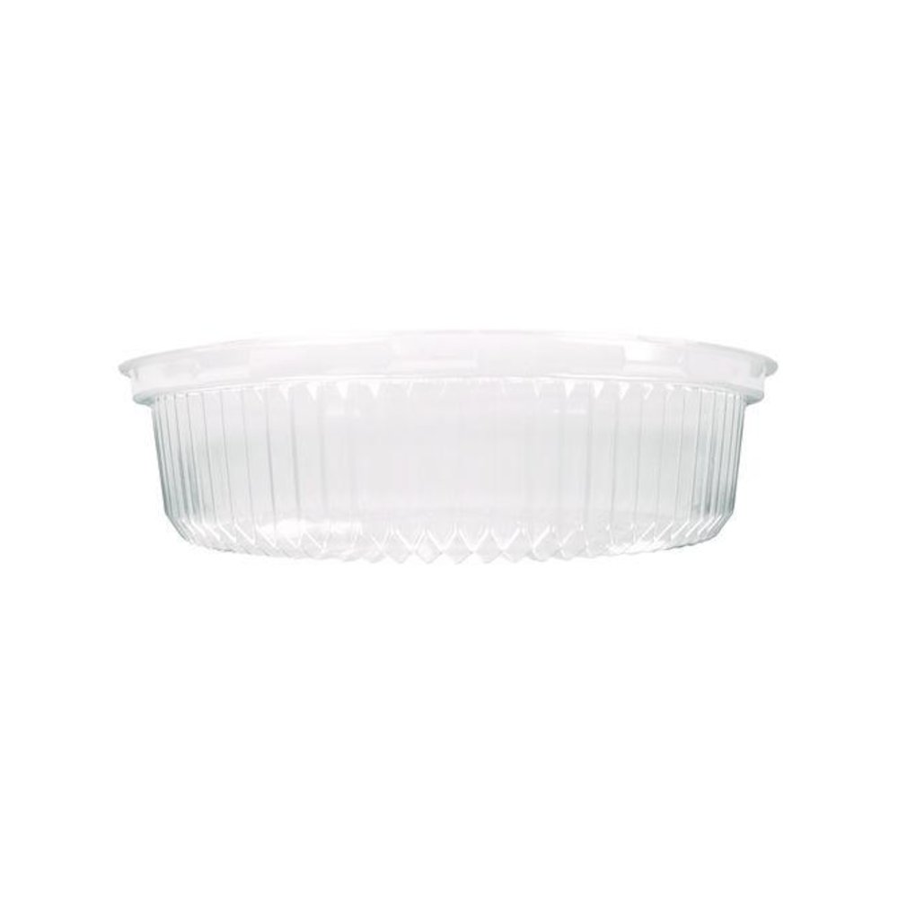 Plastic Dome Lids, Embossed, Fits 4012/4013, 12" Diameter, Clear, 25/Carton. Picture 4